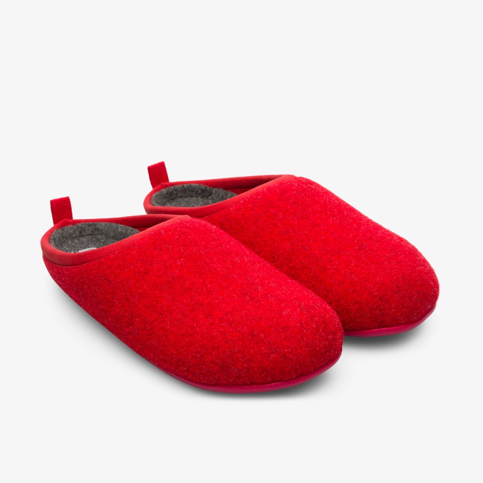 Pantuflas Camper Wabi Mujer - Rojas | Camper Online + 6913YBERJ